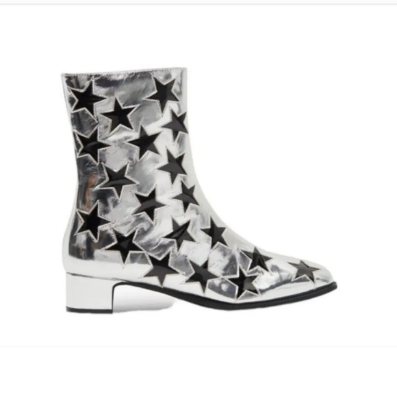 SOLD - FREE PEOPLE X JEFFREY CAMPBELL  on Mars star metallic booties - Picture 3 of 4